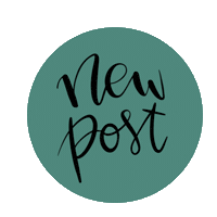 Post Button Sticker by Kleinformat