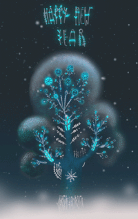 Glow Happy New Year GIF by Chemical Sister