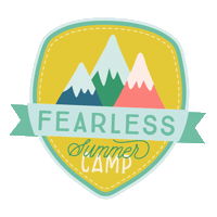 TeamShawnaClingerman fearlessart fearlesssummercamp shawnaclingerman heartartdesign Sticker