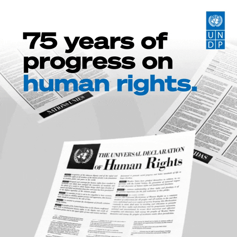 Human Rights Anniversary GIF by UN Development Programme