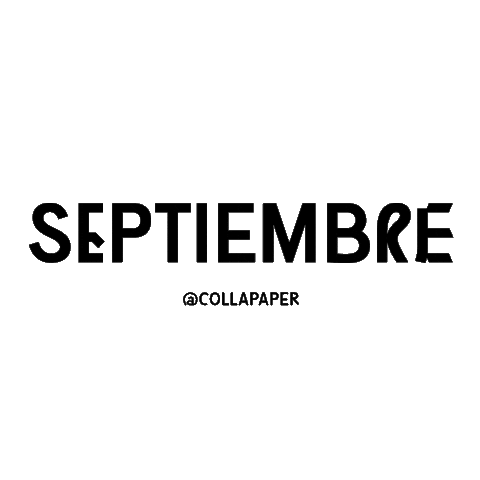 September Month Sticker by COLLA PAPER