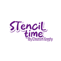 Stencil Sticker by Electrum Supply