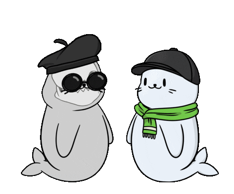 Fun Illustration Sticker by Sappy Seals Community