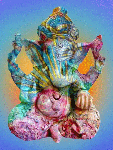 Happy Ganesh Chaturthi GIF by Maryanne Chisholm - MCArtist