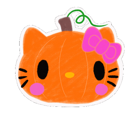 Hello Kitty Halloween Sticker