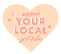 Support Girl Gang Sticker by Girl Tribe Co.