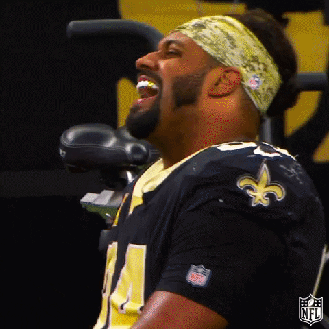 New Orleans Football GIF by NFL