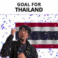 Thailand Goal Sticker