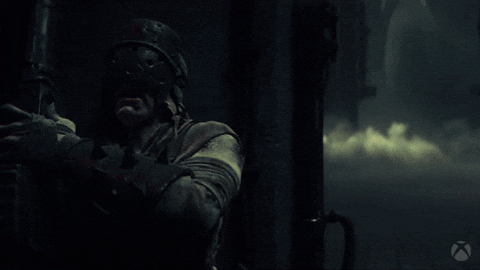Scared Deep Breath GIF by Xbox