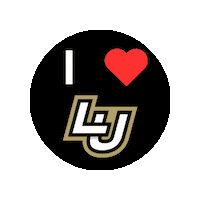 Black And Gold Lions Sticker by Lindenwood University