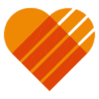 Heart California Sticker by CDA