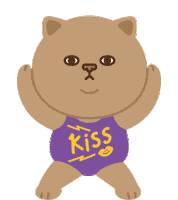 dance cat Sticker