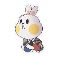 Rabbit Singapore Sticker