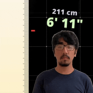6' 11"
