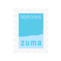 zumarestaurant greece greek mykonos zuma Sticker