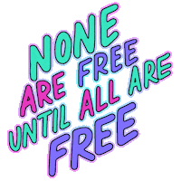 Independence Day Unity Sticker by megan lockhart