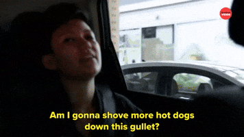 Shove Hot Dogs Down This Gullet 