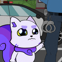 Lock Up Police GIF by Lucky Kat Studios