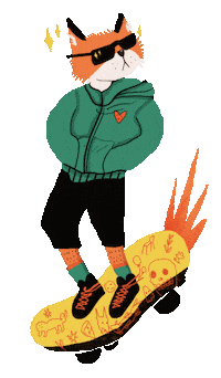 Artcat Sticker