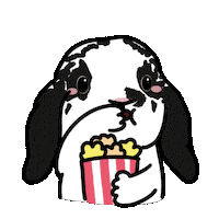 Drama Popcorn Sticker