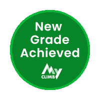 Fireworks Achieve Sticker by MyClimb App
