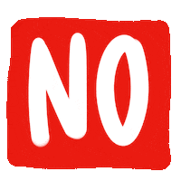 Disagree No Way Sticker by Ai and Aiko