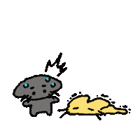 I Love You Cat Sticker