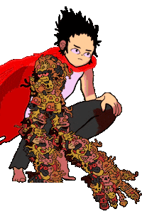 Akira Sticker by Nick Ybarra