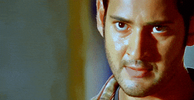 Angry Mahesh Babu GIF