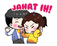 animation couple Sticker