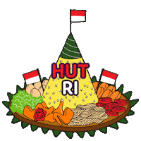 Independence Day Indonesia Sticker by Qlue Smart City