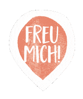muellerinart jubel freude freu mich Sticker