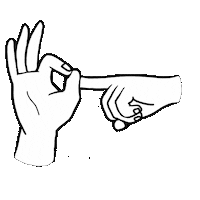 Tabas hand fuck fingers tabas Sticker