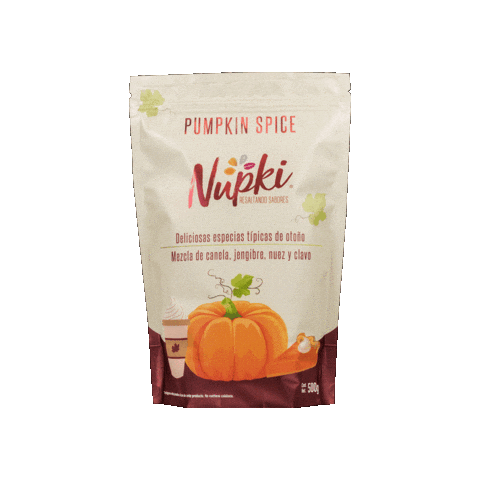 Nupki giphygifmaker pumpkinspice nupki Sticker