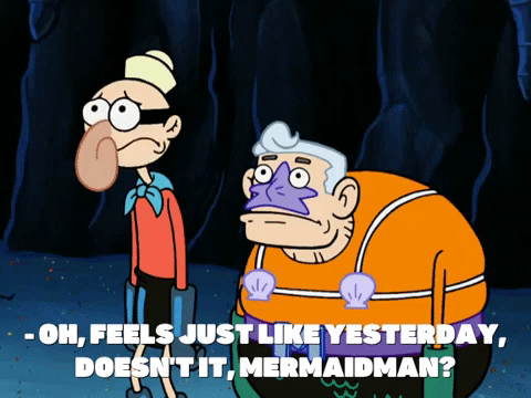 season 8 mermaid man begins GIF by SpongeBob SquarePants