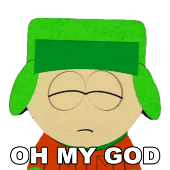 Kyle Broflovski Omg Sticker by South Park
