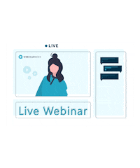 WebinarGeek live countdown software linkinbio Sticker