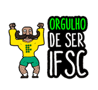 Proud Santa Catarina Sticker by IFSC