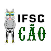 Santa Catarina Dog Sticker by IFSC