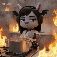 On Fire Chef GIF by Upland