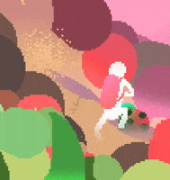 oritoor art animation pixel loop GIF