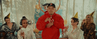 p_lo birthday flirty dive teasing GIF