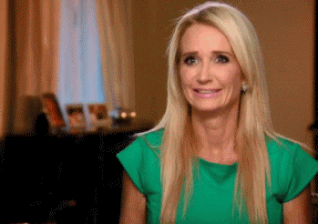 real housewives of beverly hills scream GIF