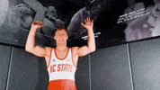 Nc State College Wrestling GIF by NC State Athletics