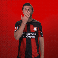 I Love You Kiss GIF by Bayer 04 Leverkusen