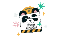 Panda Sticker by Happy Latin
