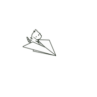 dstrategylab dcat dgato dplane dpaperplane Sticker