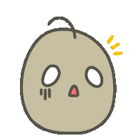 Surprised Booger Sticker