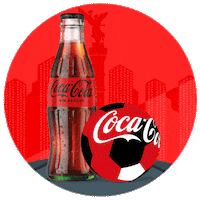 Coca Cola Fifa Sticker by The Coca-Cola Company Ecuador