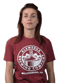 Love You Kiss Sticker by Alewerks Brewing Company